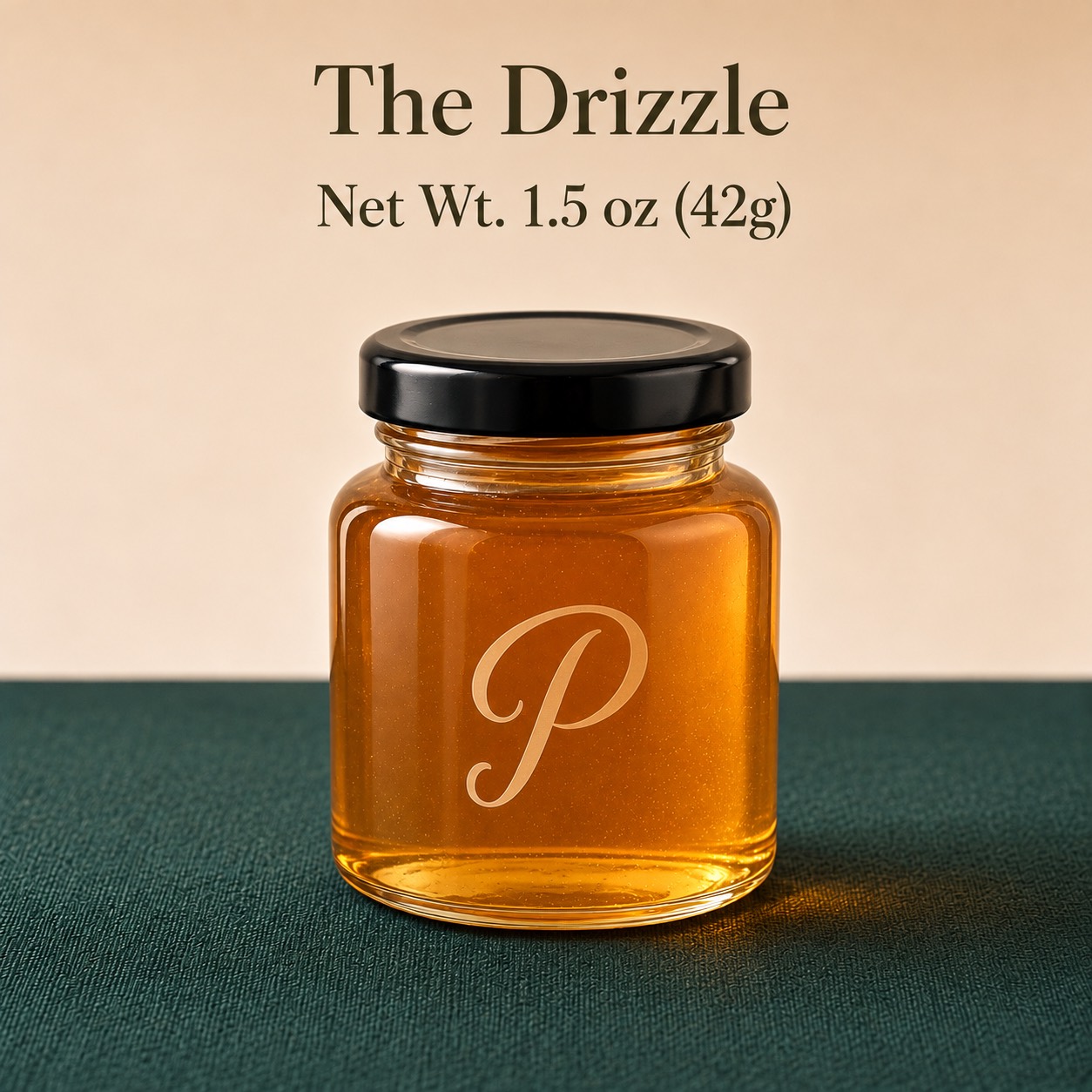 The Drizzle, 1.5 oz (42 g), the jar used in The Florida Flight